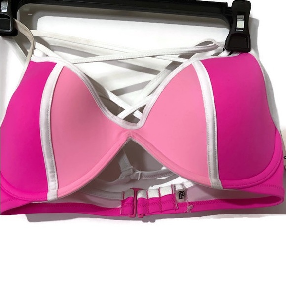 VS “ PINK’ Strappy Front T-Back Cage Bikini Top - Picture 9 of 11